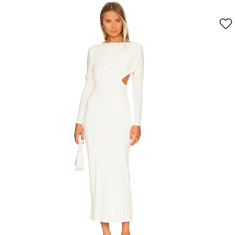 The Line By K Pascal Maxi Dress Cream XS